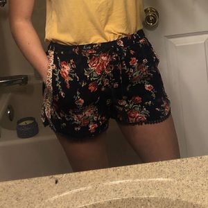 Cute floral shorts